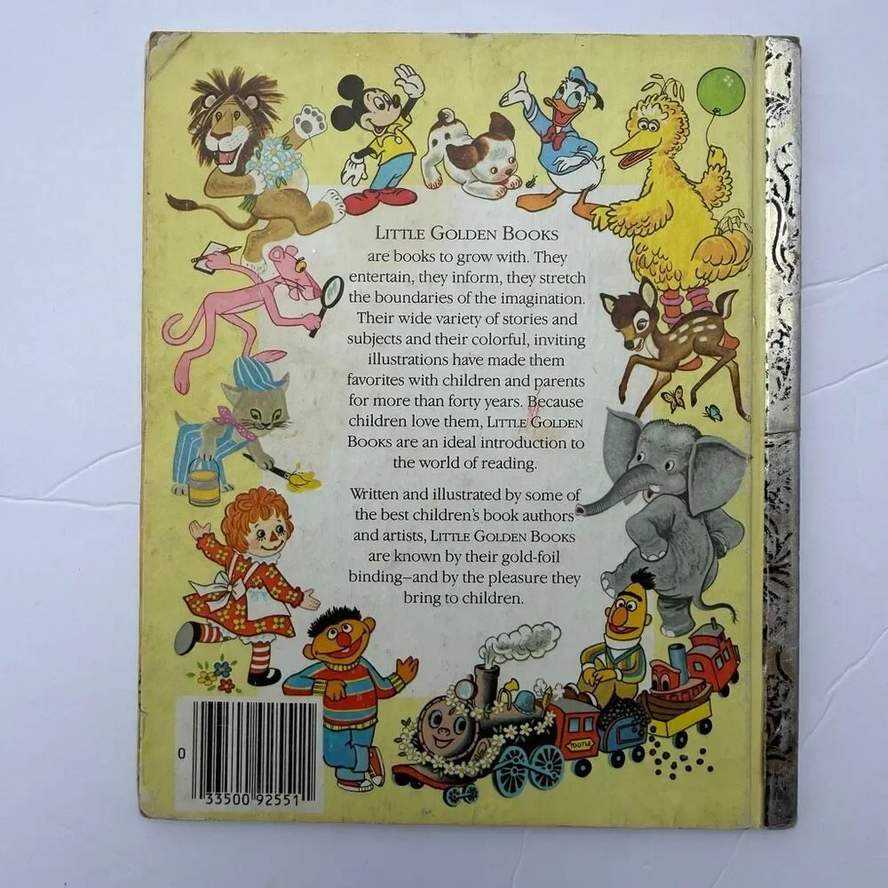 Vintage Sesame Street Little Golden Books Cookie Monster Big Bird Retro Nursery